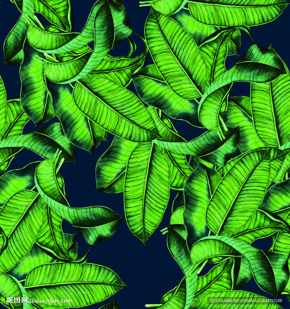  乱花 树叶 图案