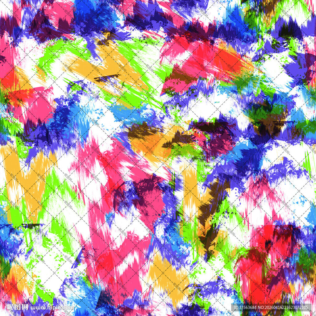 多彩抽象水彩纹理图案
