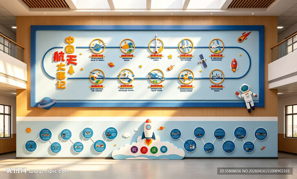 航天文化墙