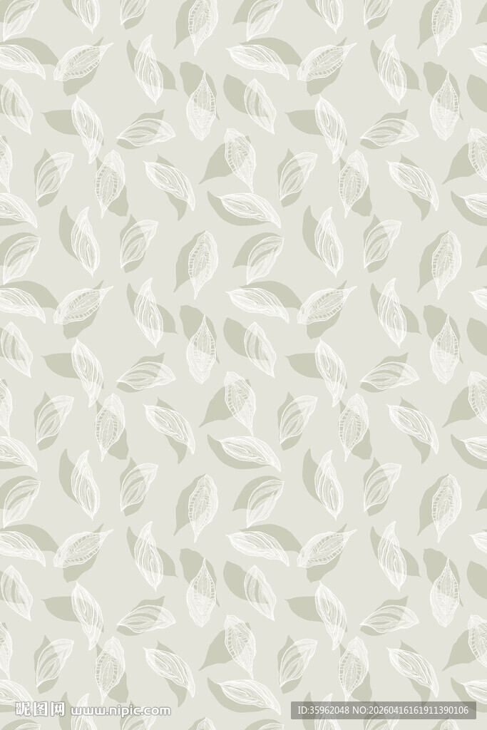 简约浅色花纹背景图案