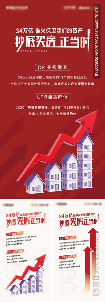 金融数据增长图表展示