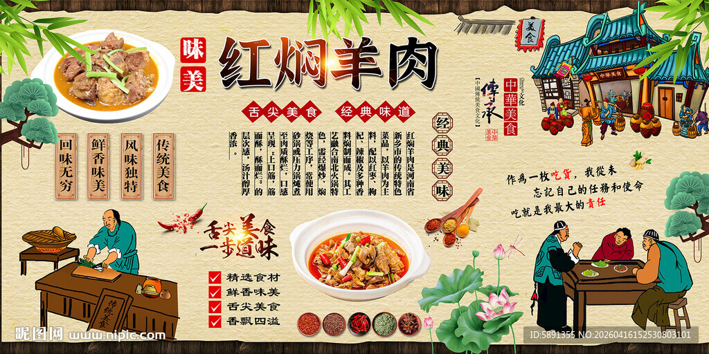 红焖羊肉