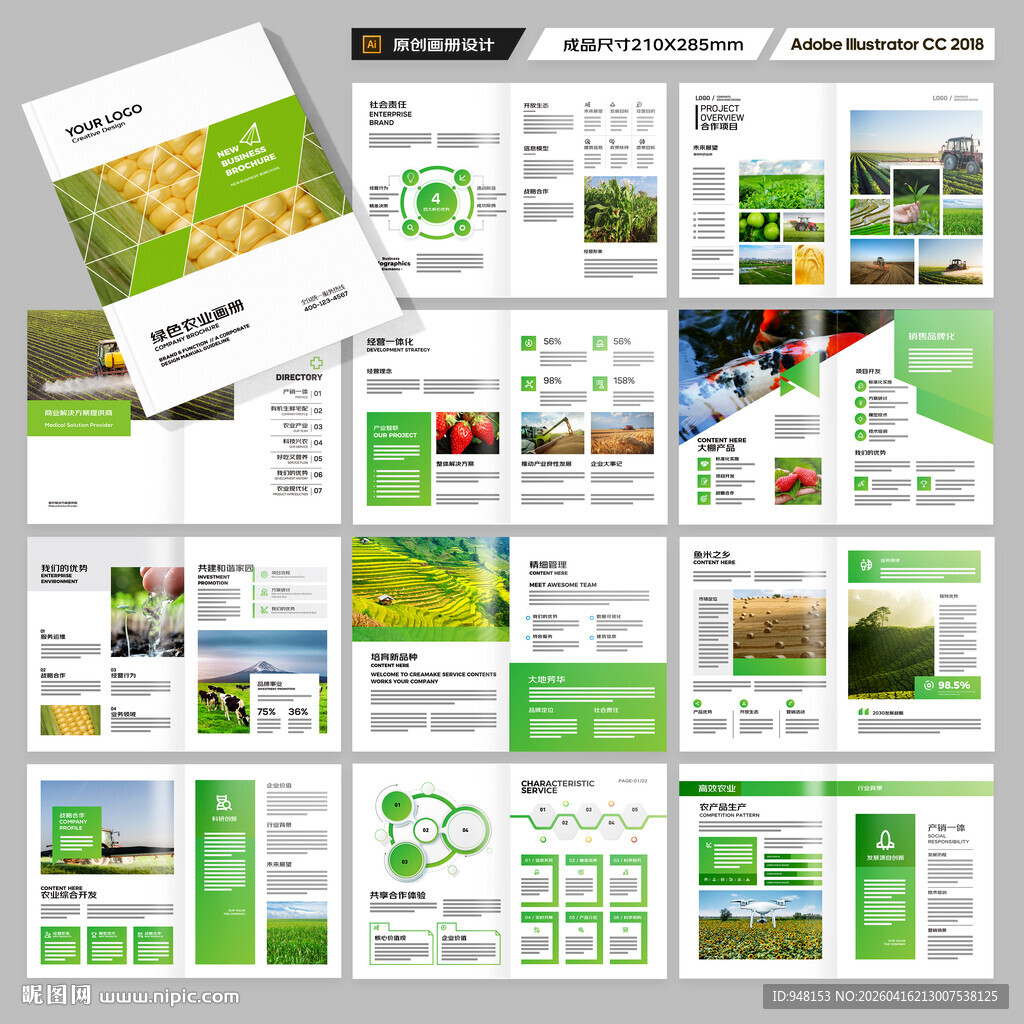 农业科技画册