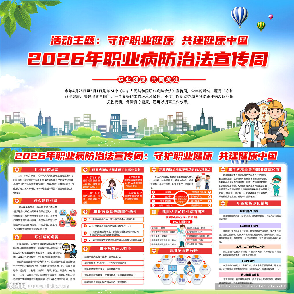 职业病防治法宣传周