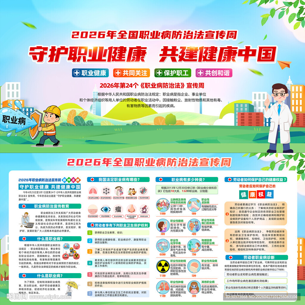 职业病防治法宣传周