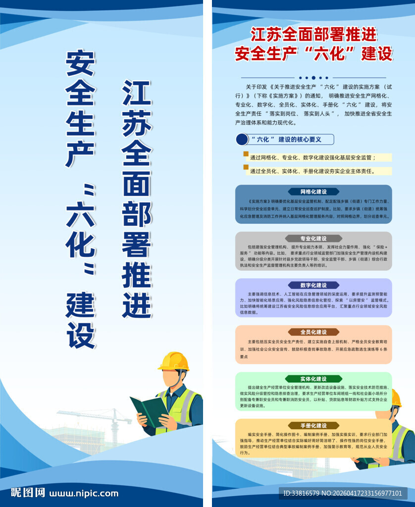 安全生产六化建设