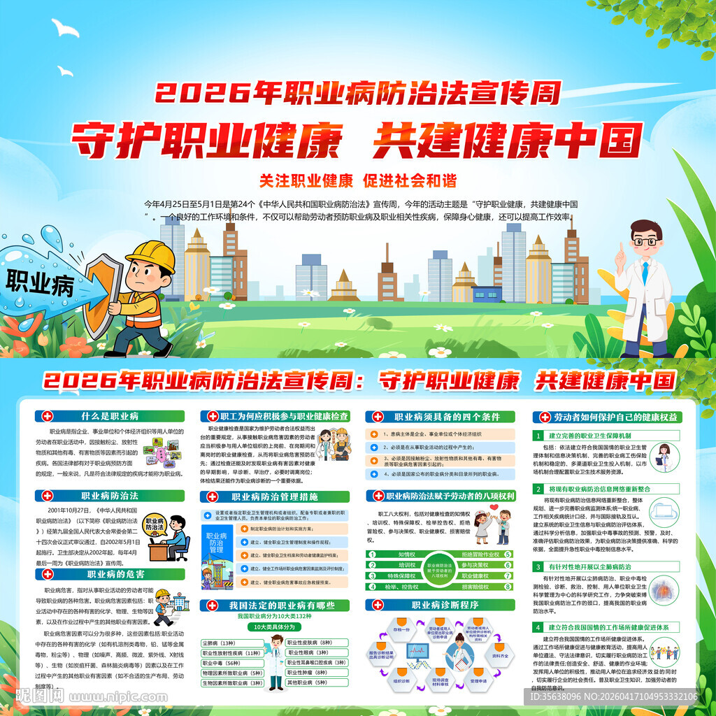 职业病防治法宣传周