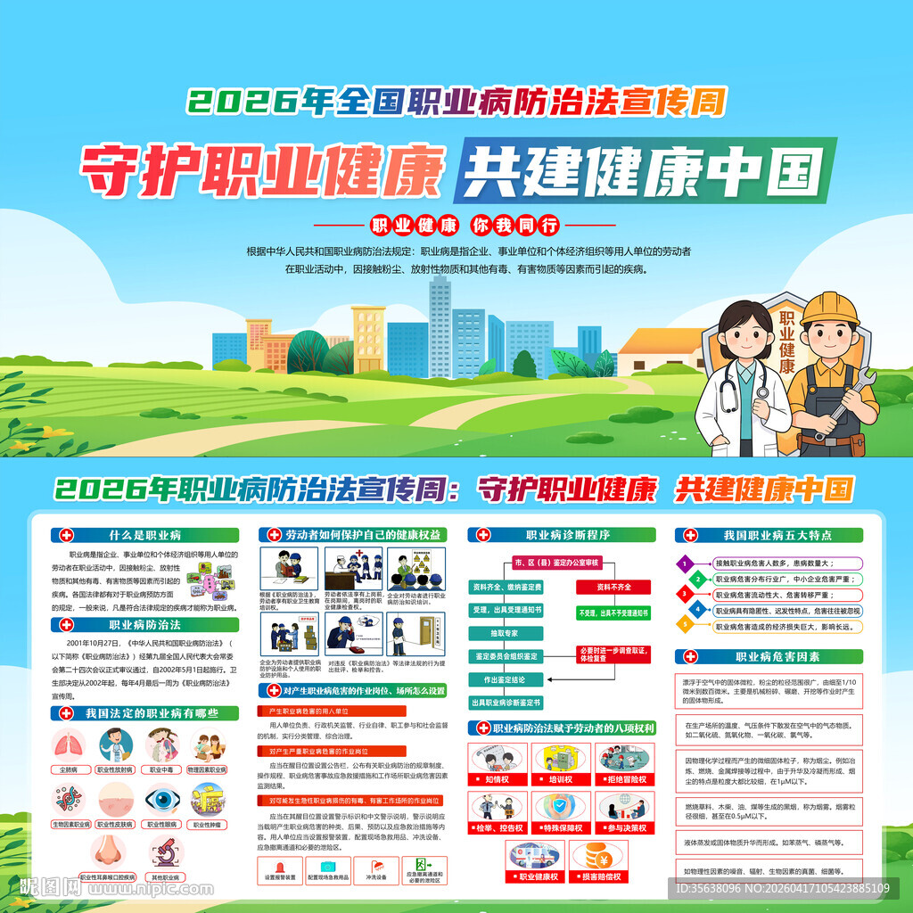 职业病防治法宣传周