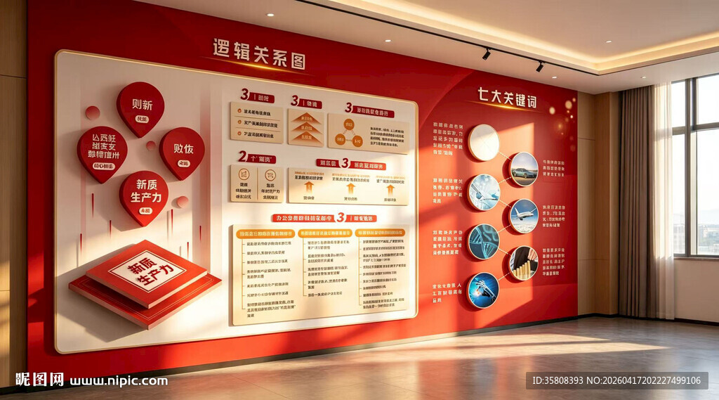 科技企业文化墙