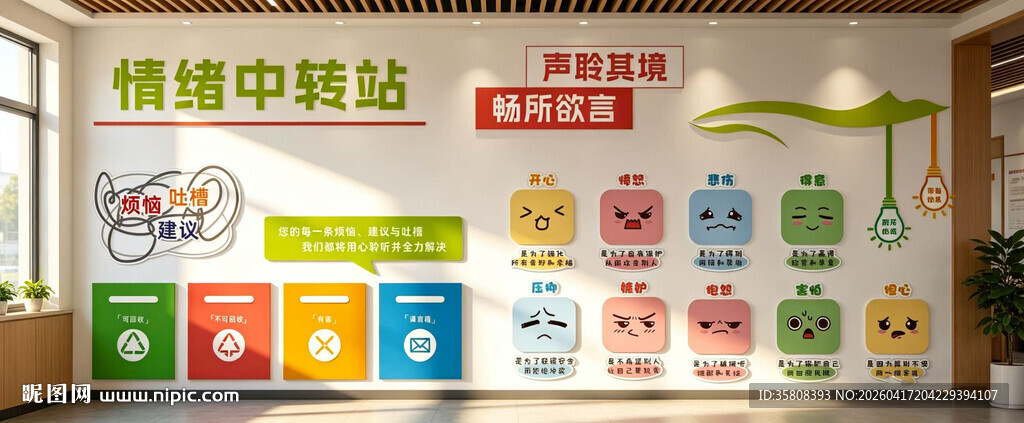 心理健康文化墙