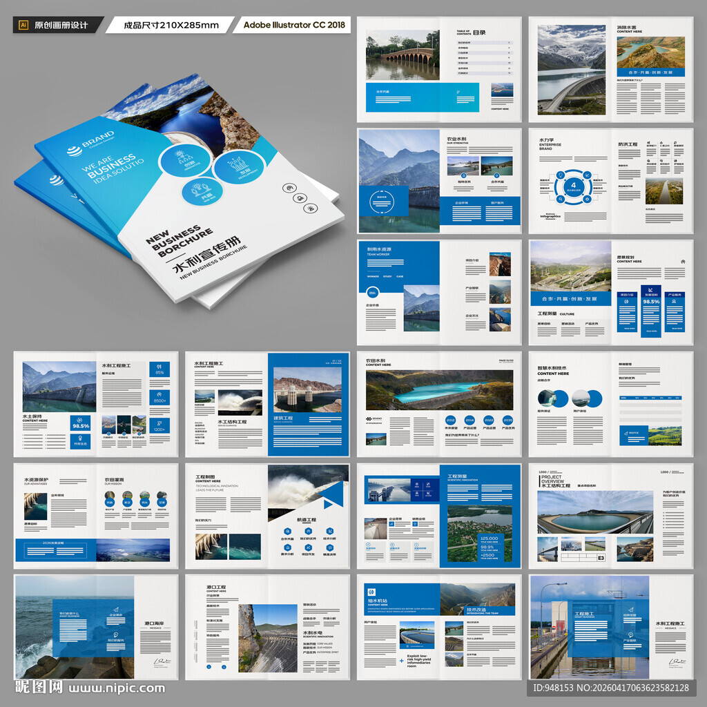 大坝宣传册 