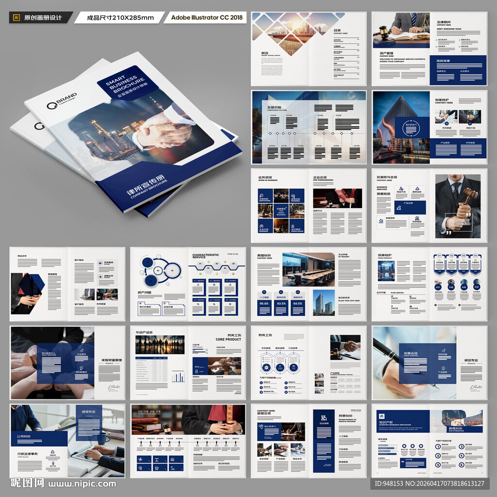 大气律师事务所画册