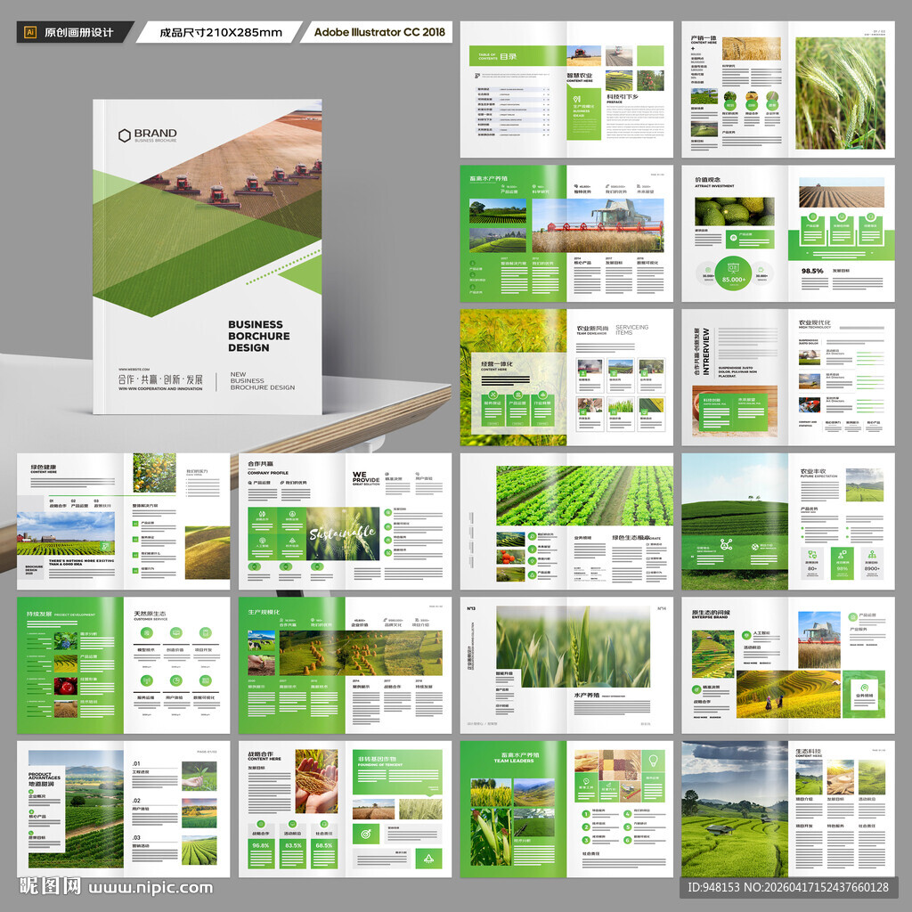 农产品画册