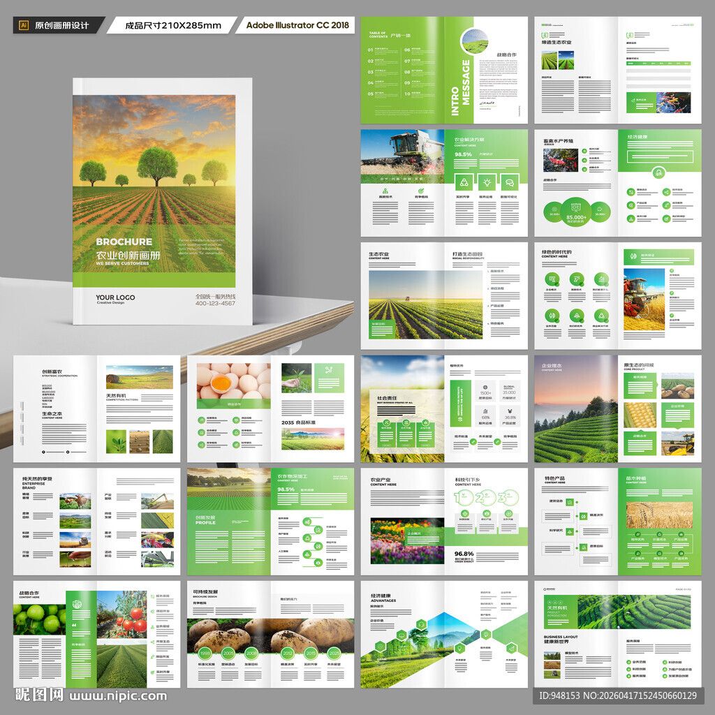 农产品宣传册