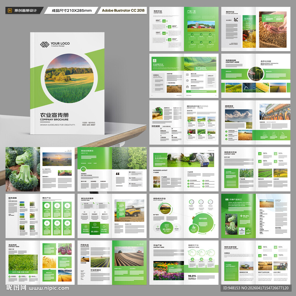 农产品画册
