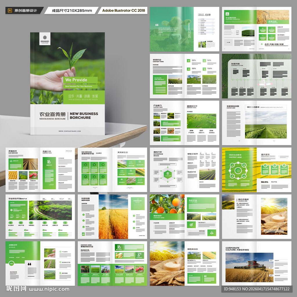 农业宣传册