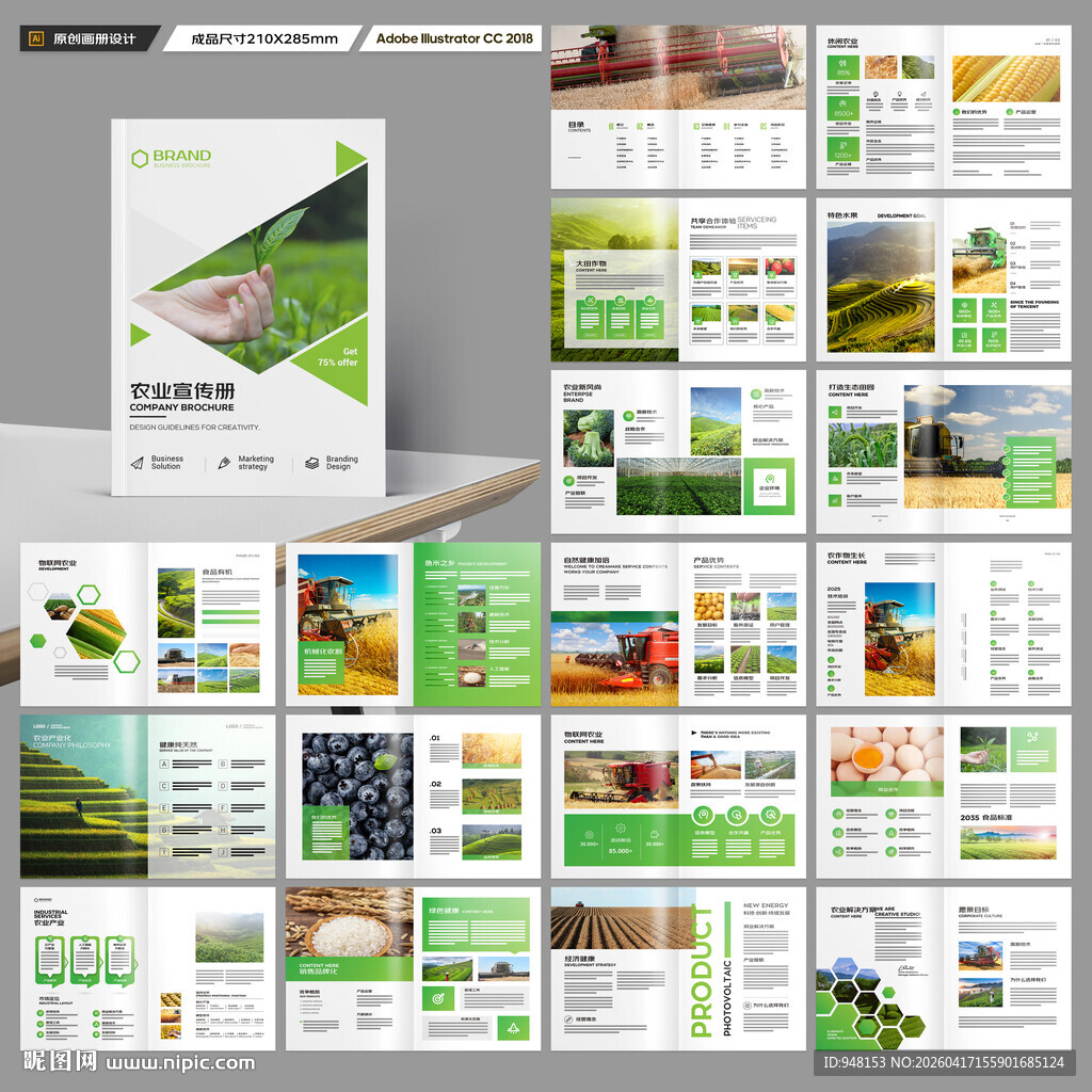 农业宣传册
