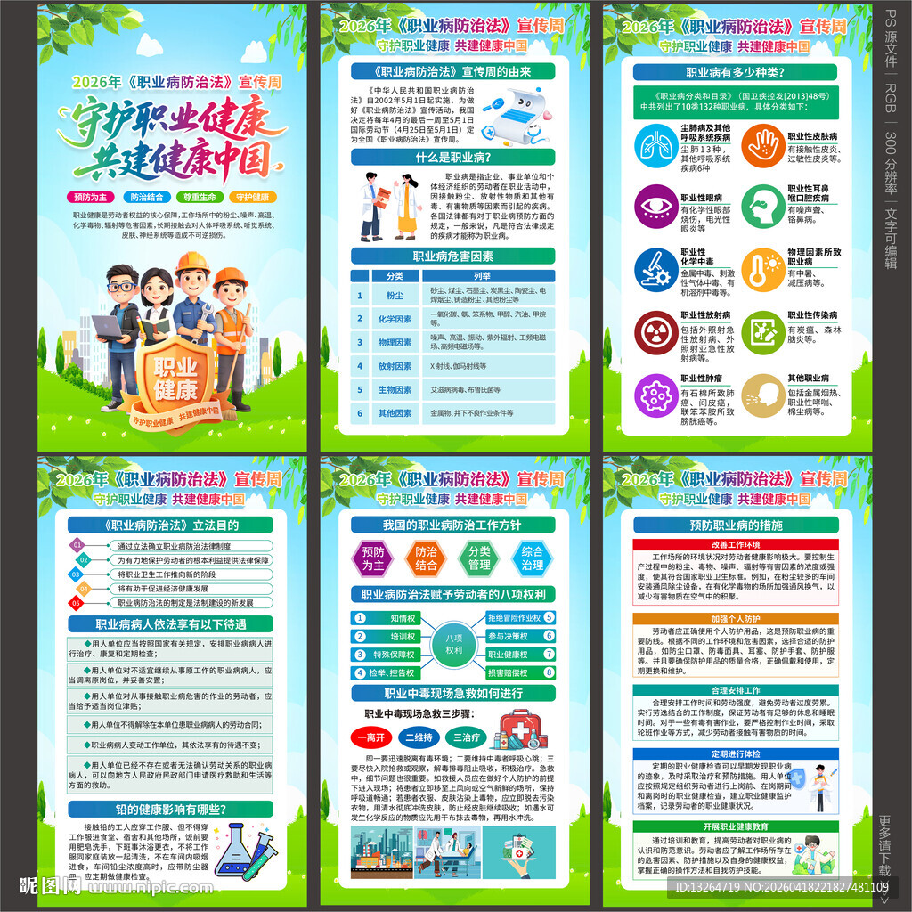 职业病防治法宣传周