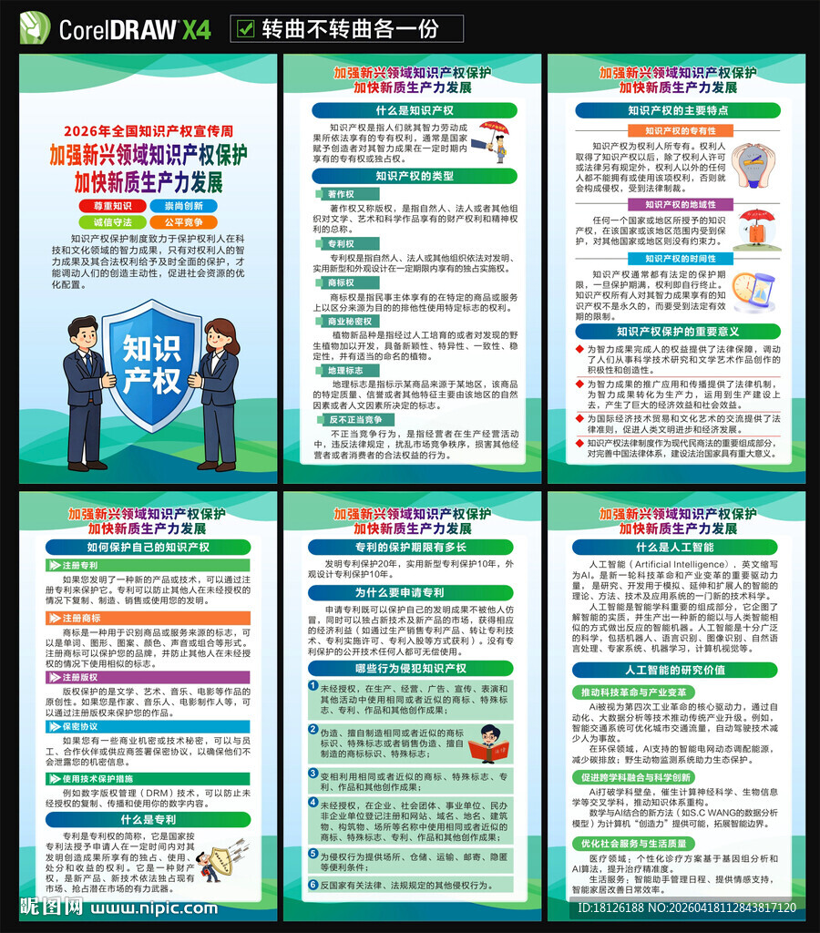 知识产权海报
