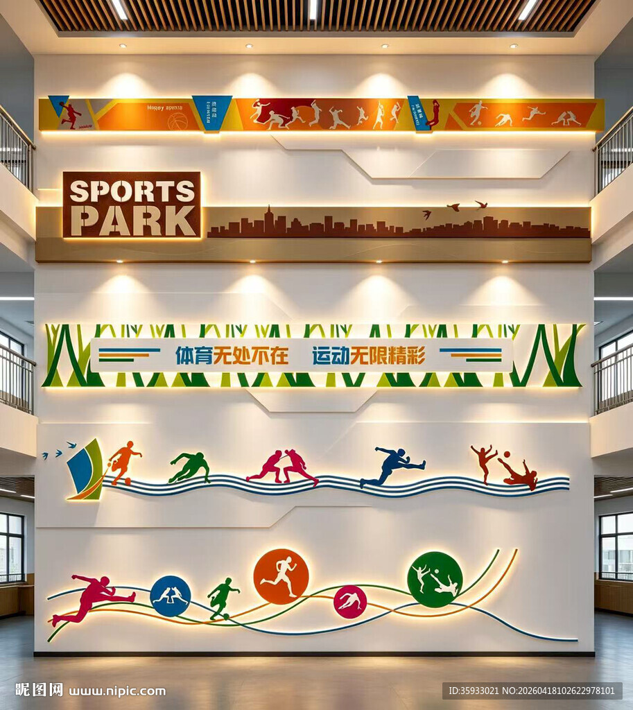 体育运动文化墙