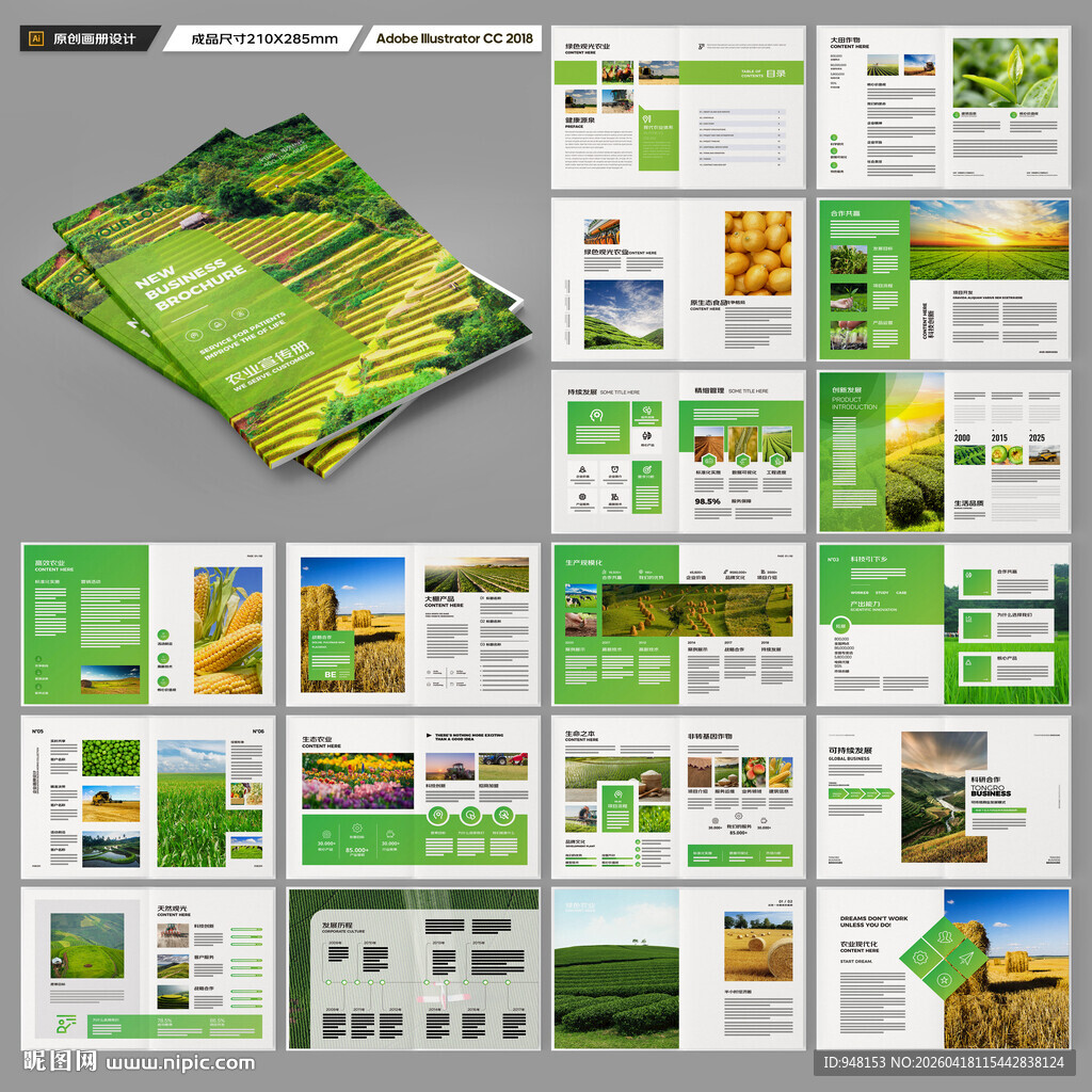 农业宣传册
