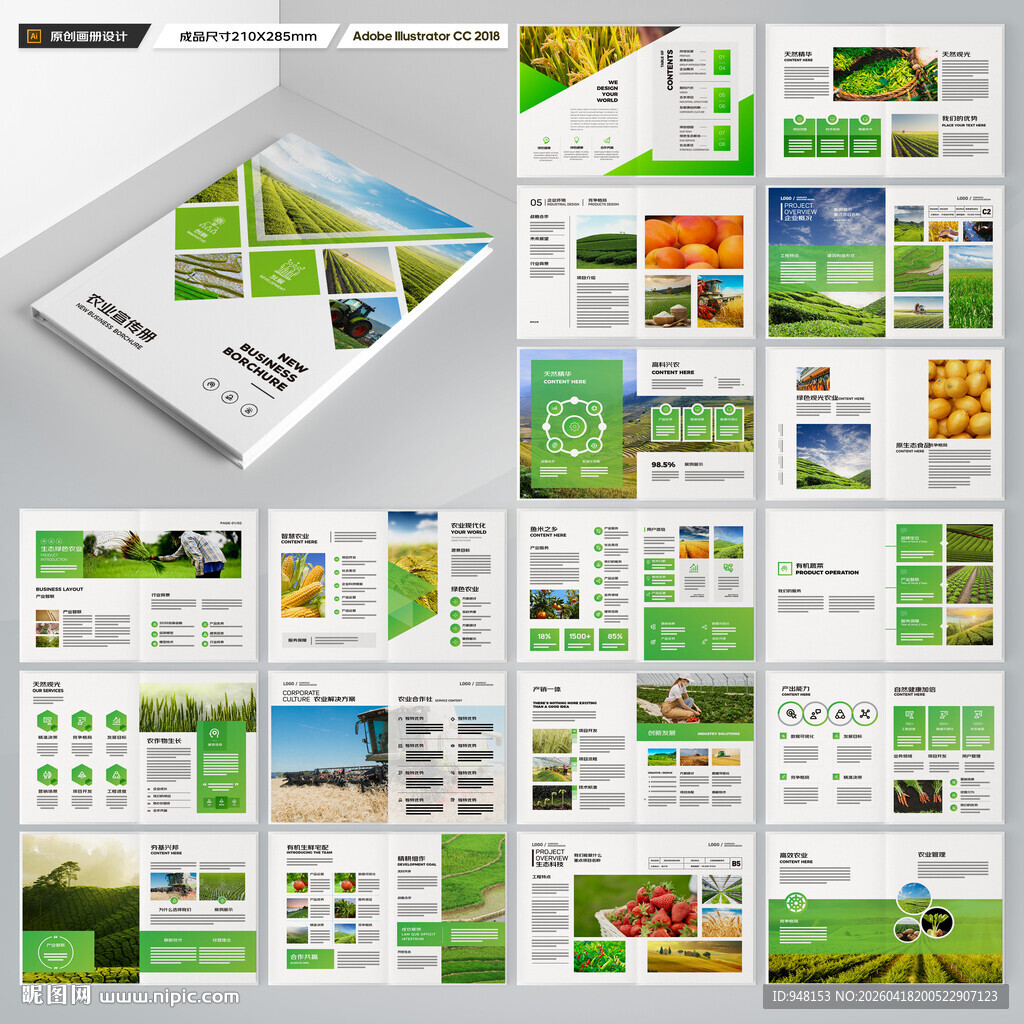 农业科技画册