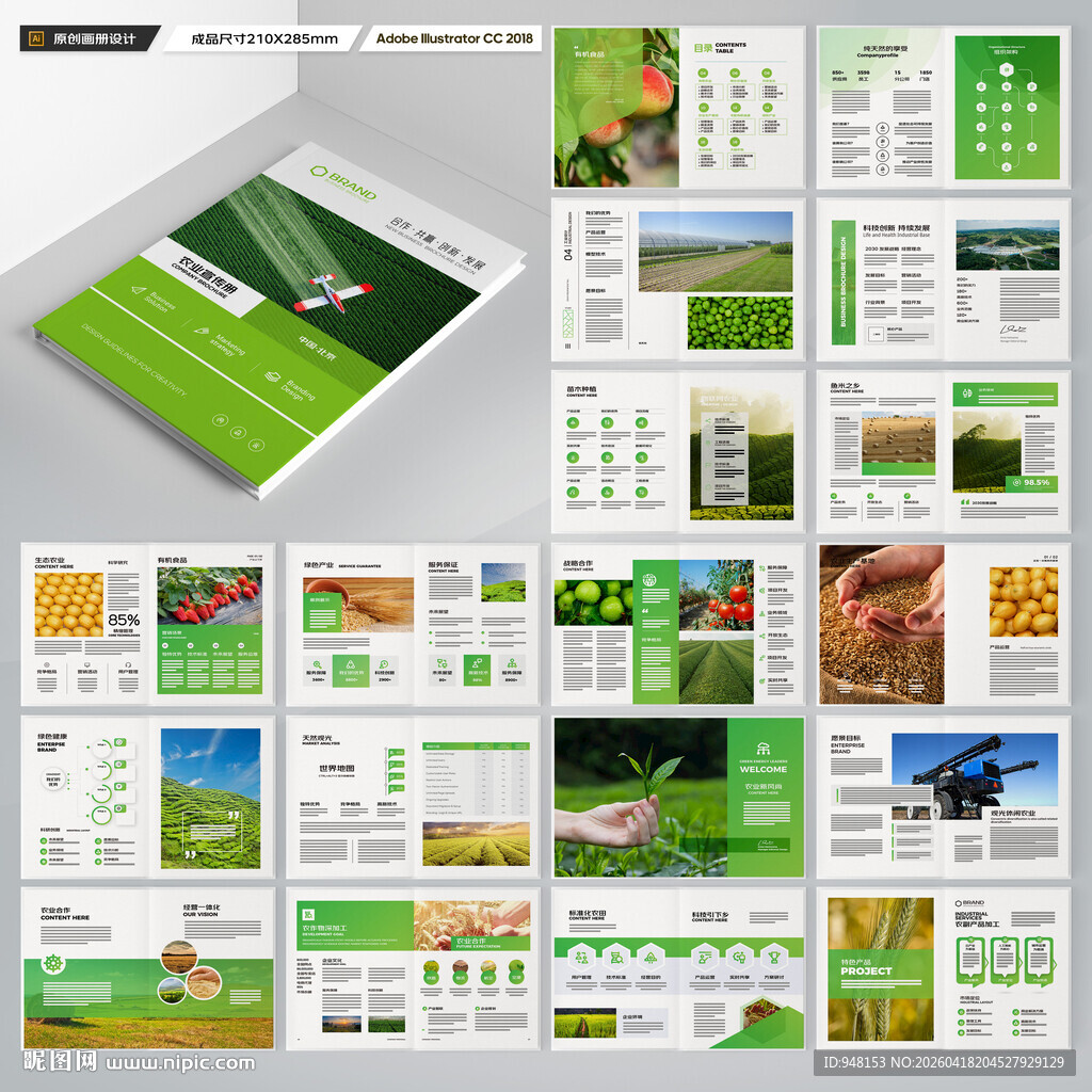 农业宣传册