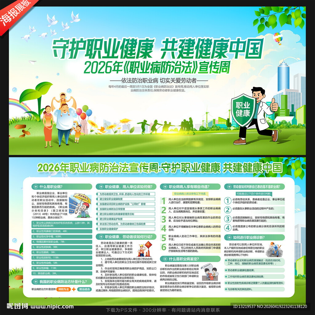 2026职业病展板