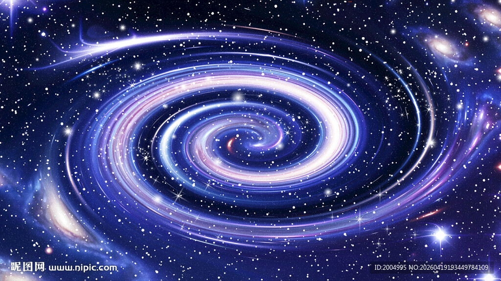 唯美星空宇宙旋涡星系