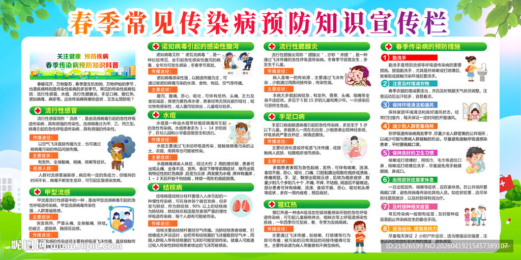 春季传染病
