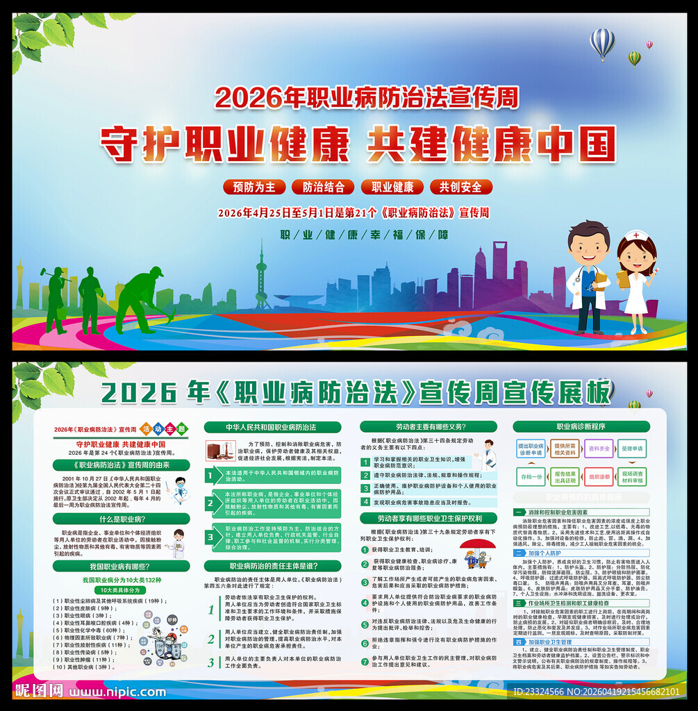 职业病展板