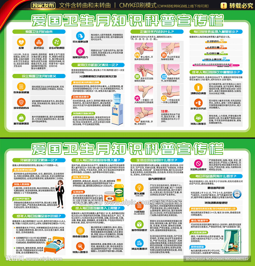 爱国卫生月知识科普