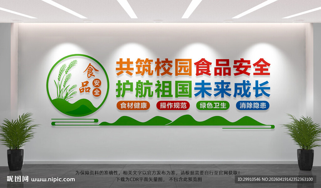 校园食品安全文化墙