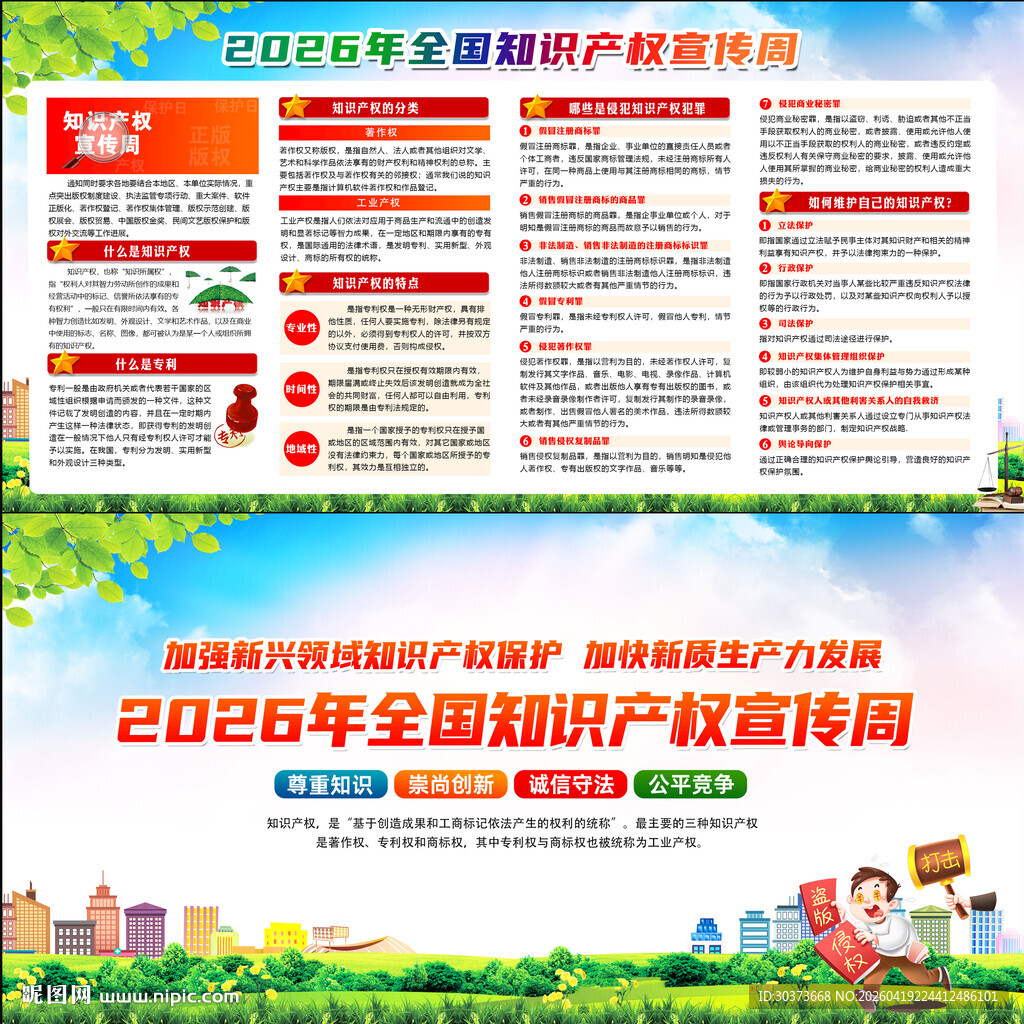 2026年全国知识产权宣传周
