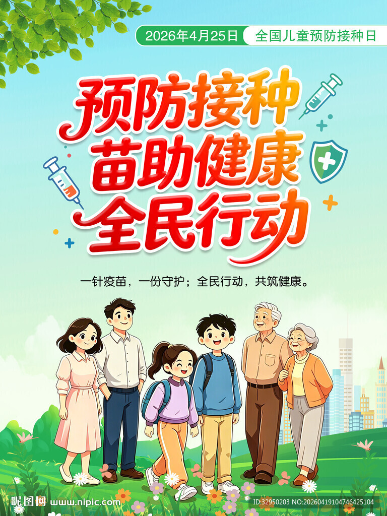 全国儿童预防接种日