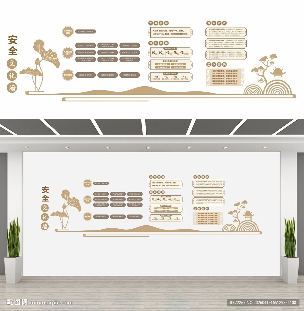 安全文化墙设计图