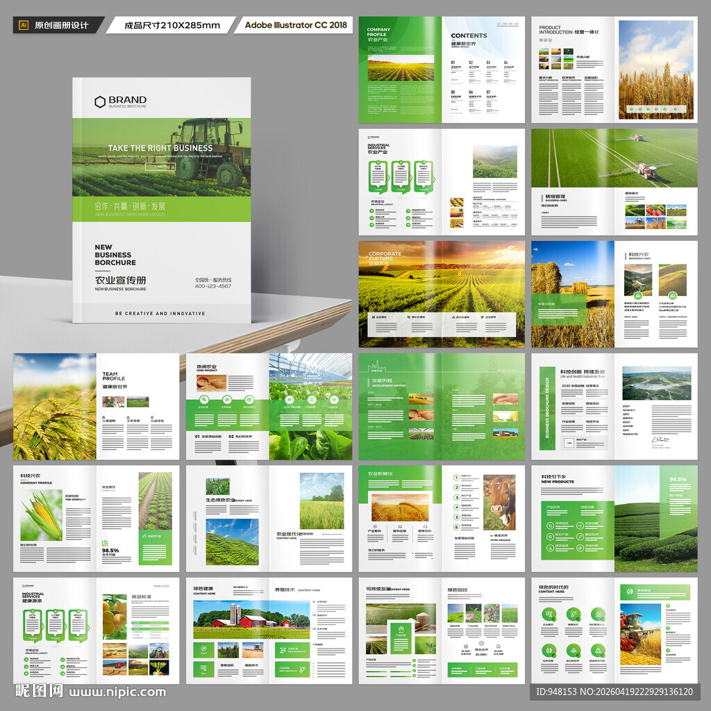 农产品宣传册