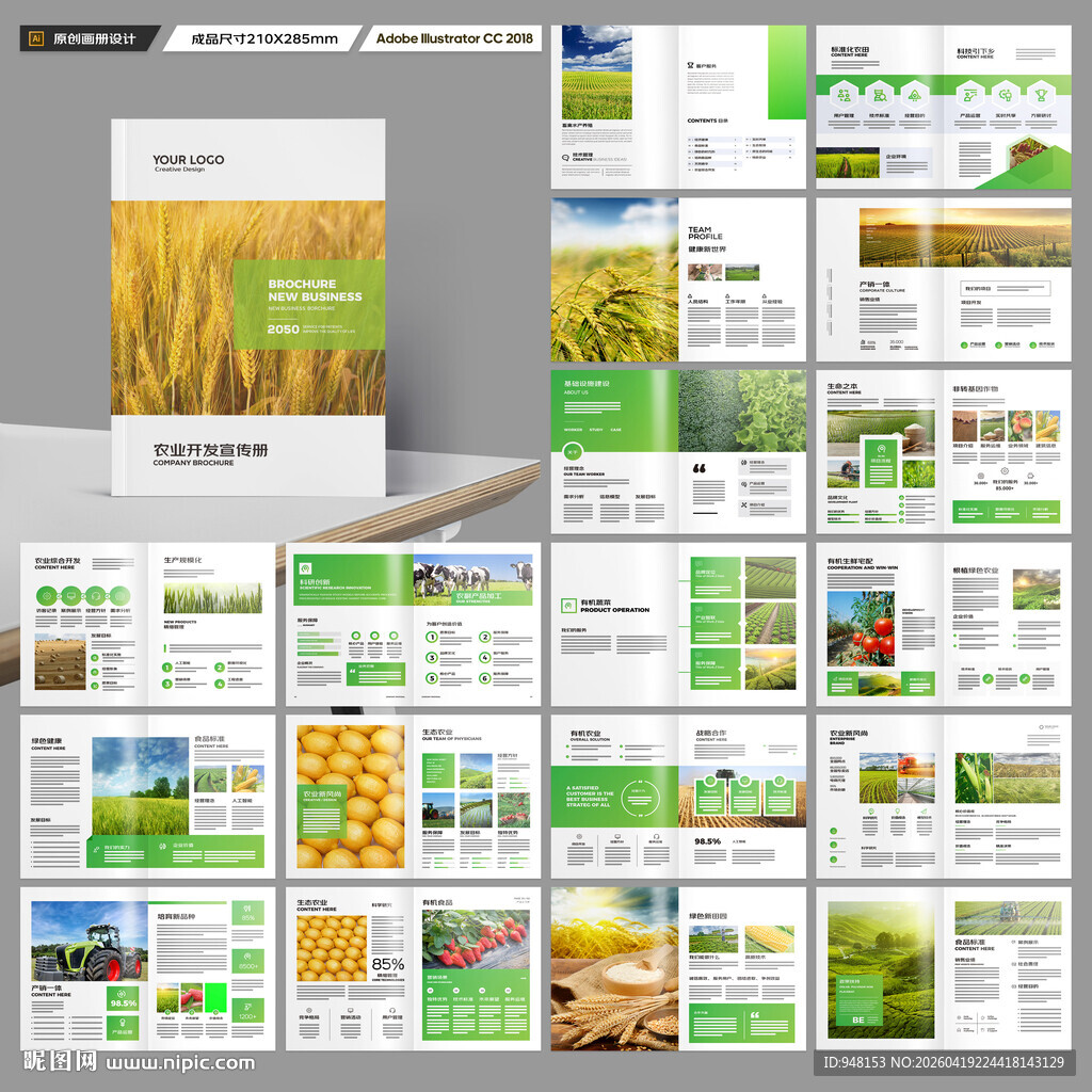 农产品画册