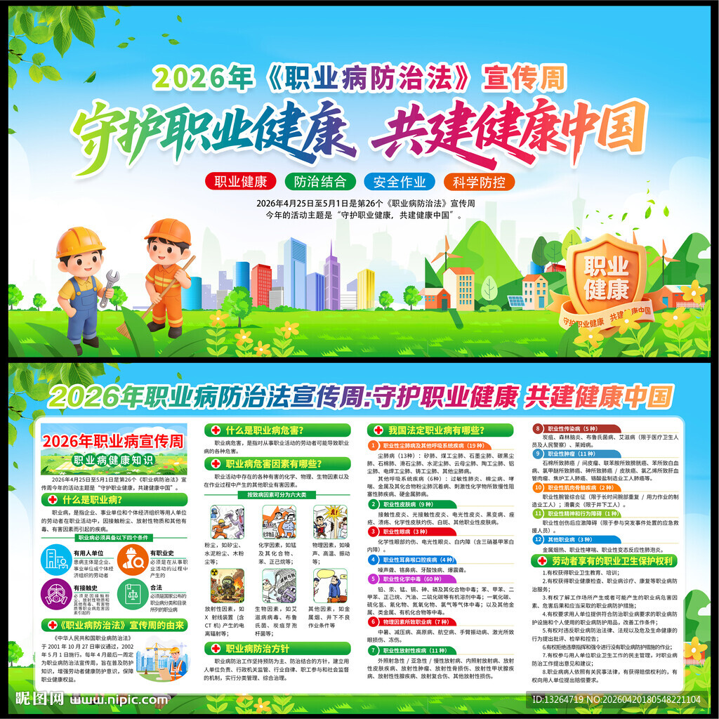 职业病防治法宣传周