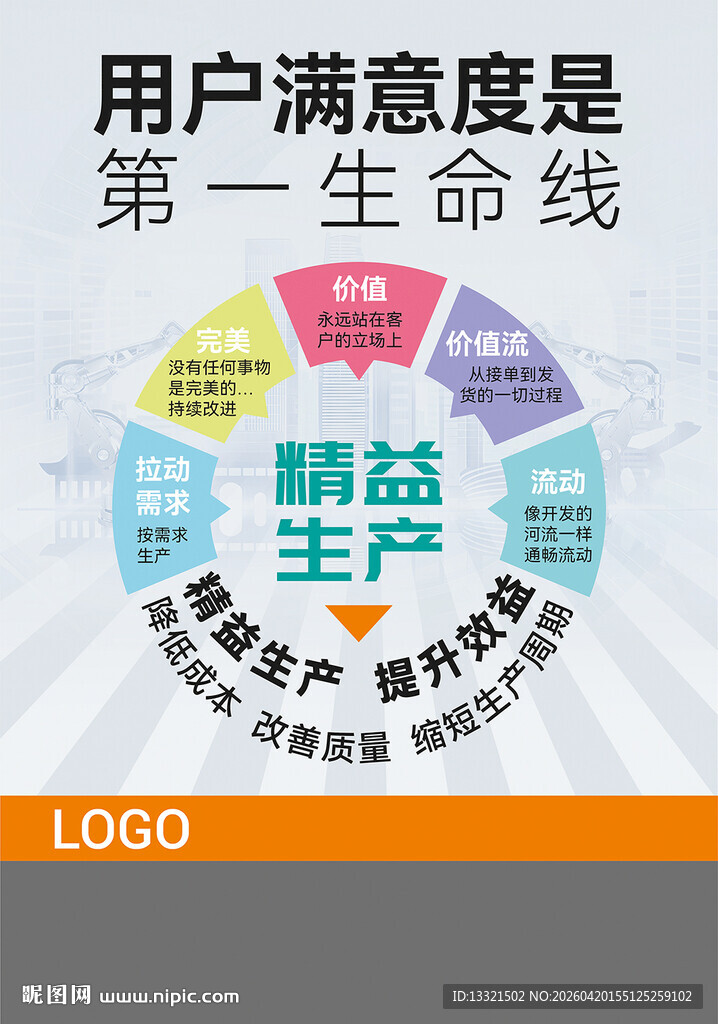 精益生产展板车间看板车间标语