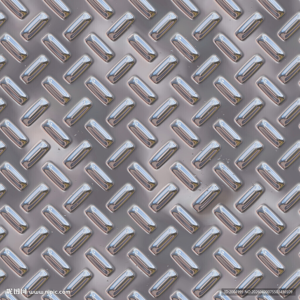 金属菱形花纹钢板纹理