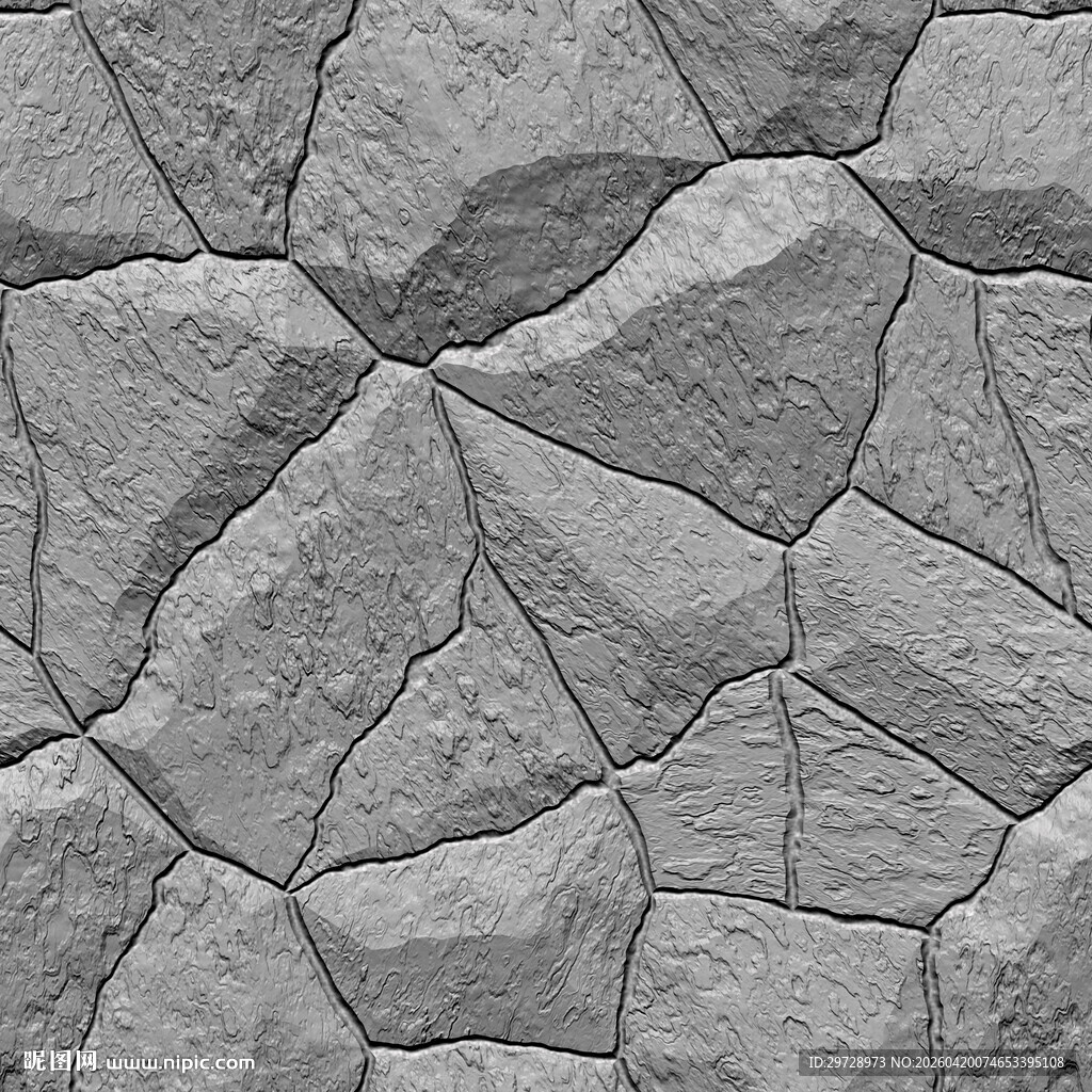 灰色石块拼接纹理背景