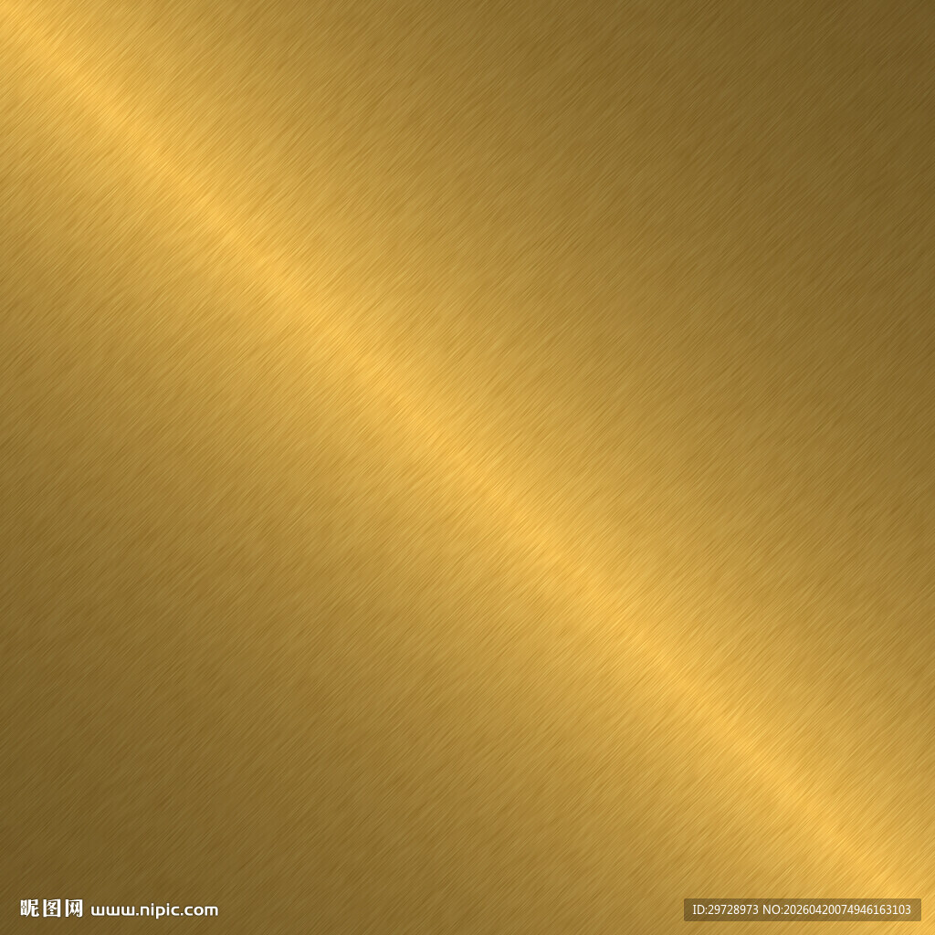 金色拉丝背景纹理图
