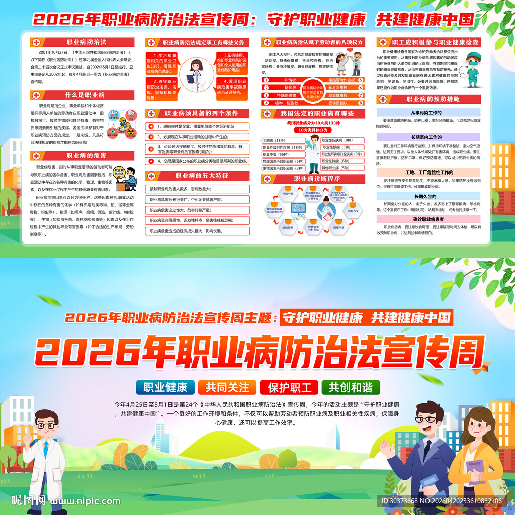 职业病防治法宣传周