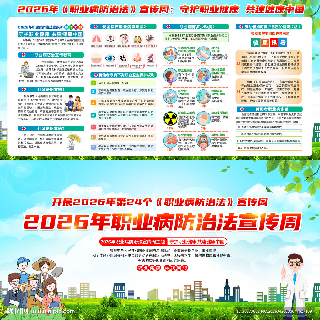 职业病防治法宣传周