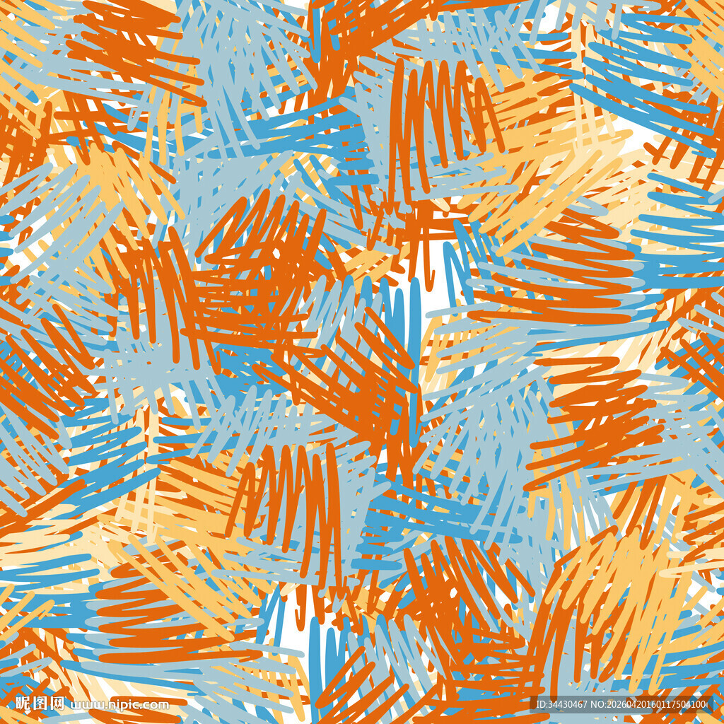 抽象多彩笔触图案纹理