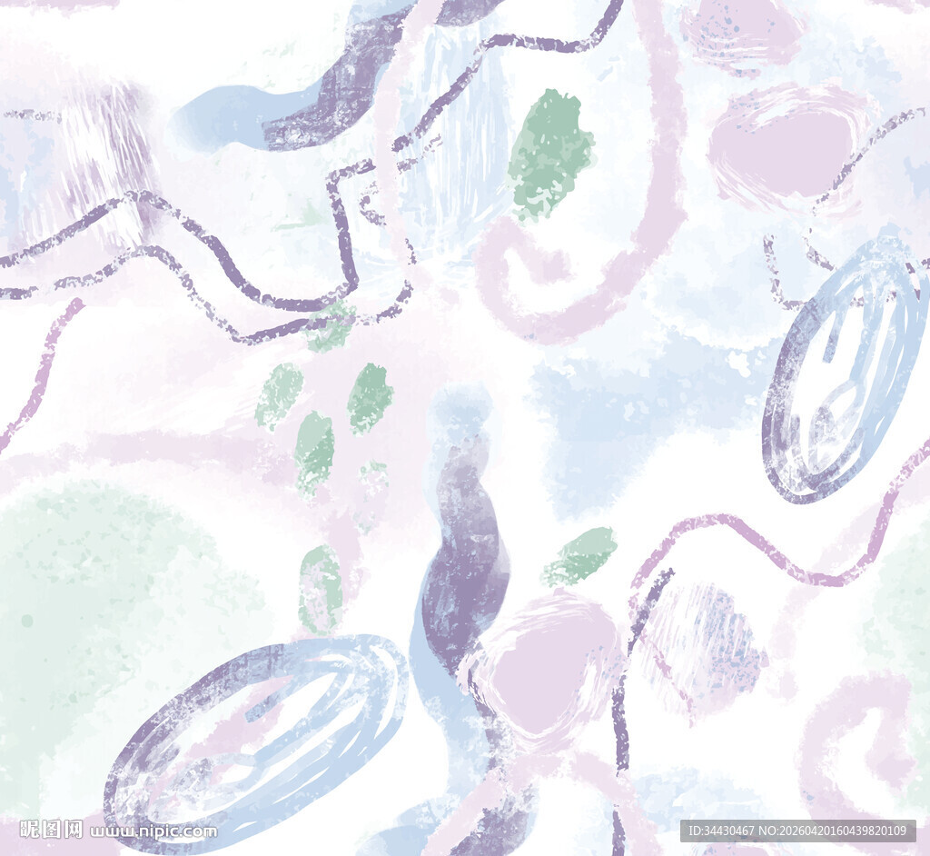 梦幻抽象水彩纹理图案