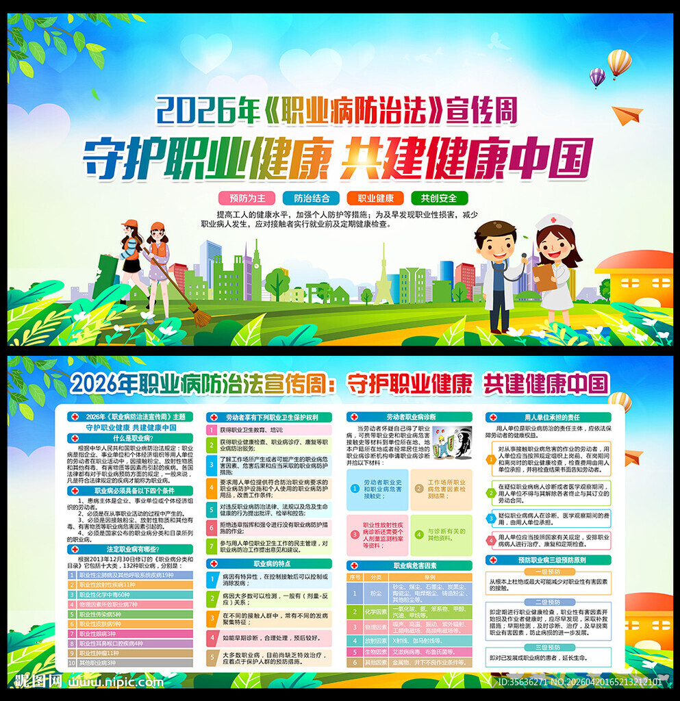 职业病防治法宣传周