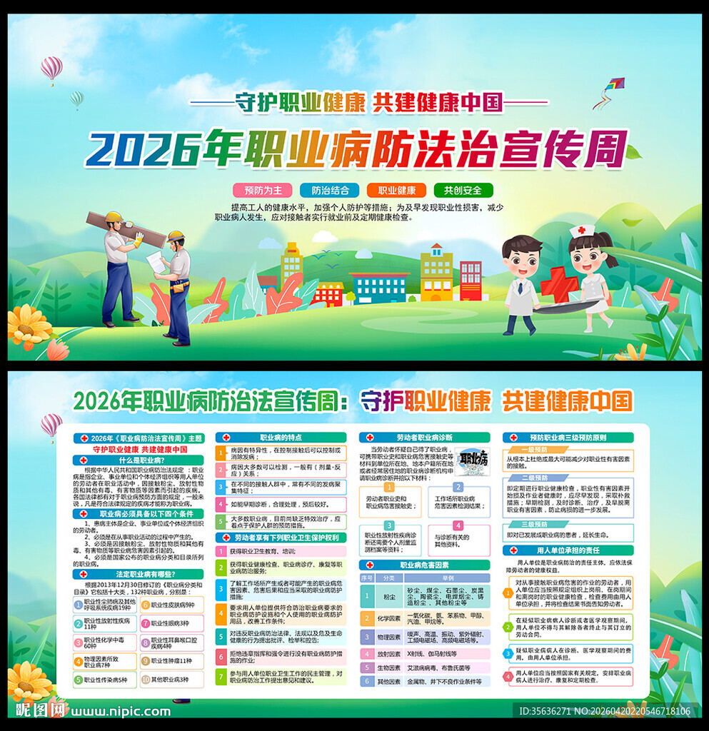2026职业病防治法宣传