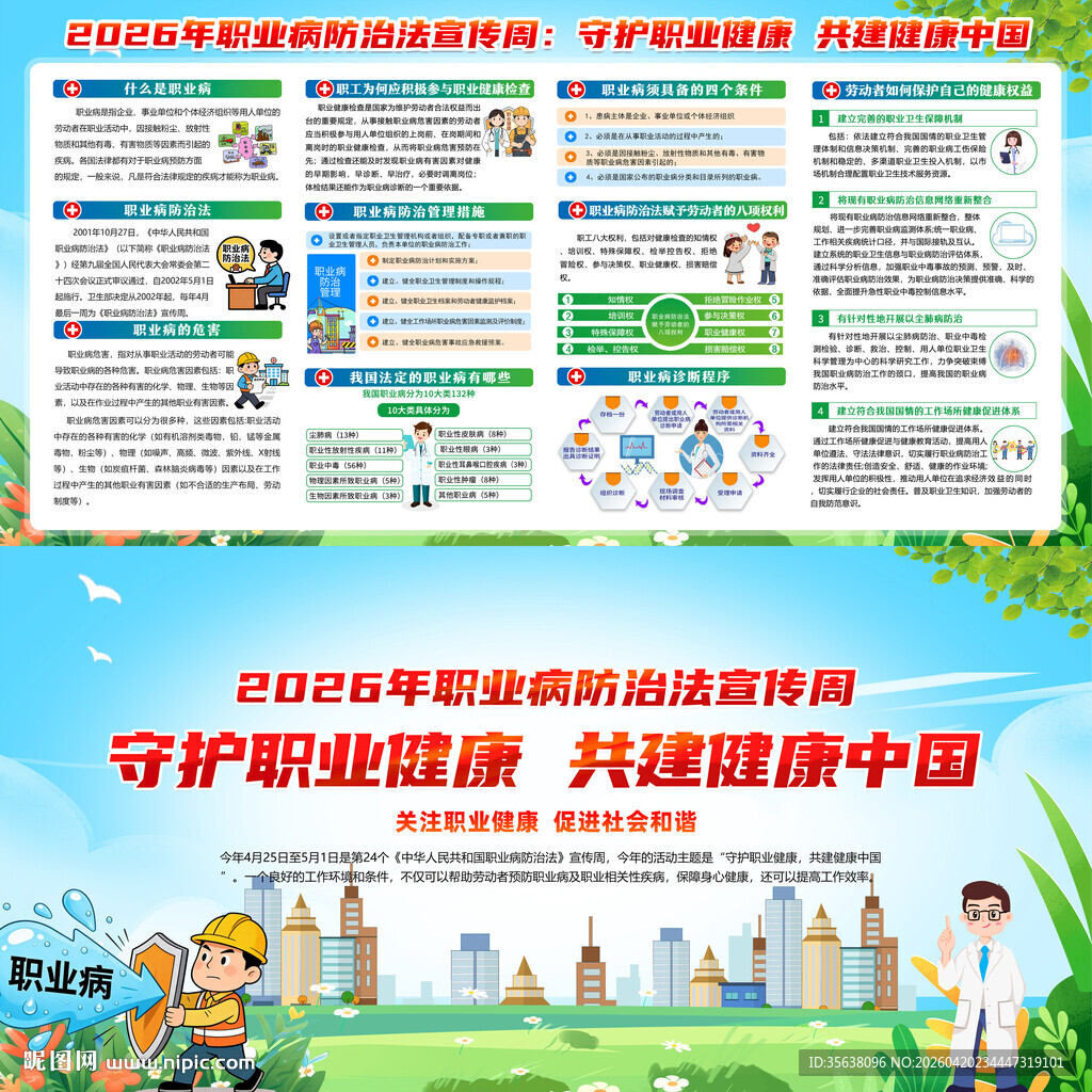 职业病防治法宣传周